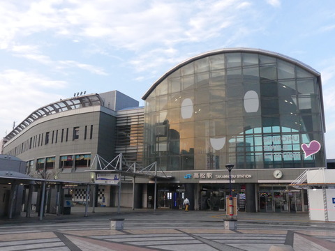 in高松駅 : TOMODACHIYA徒然日記