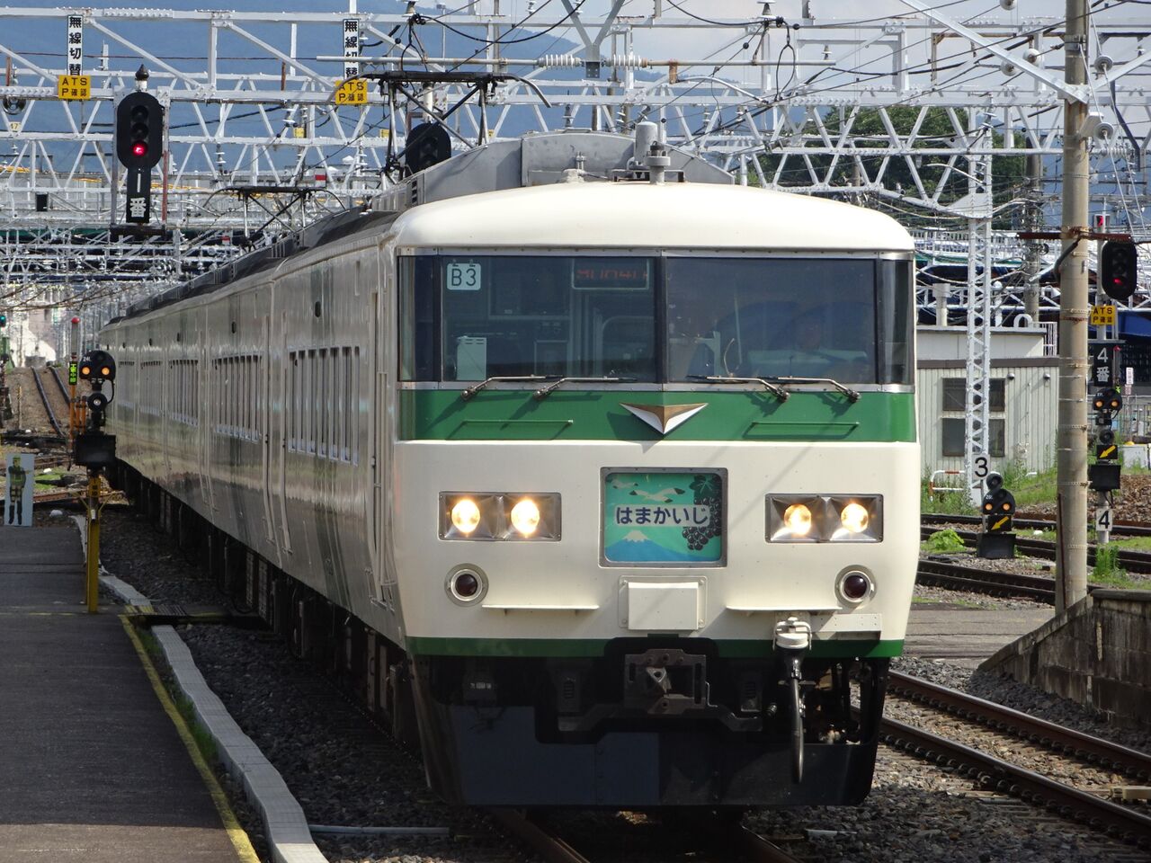 185系特急［はまかいじ］＋189系特急［かいじ180号］乗車記