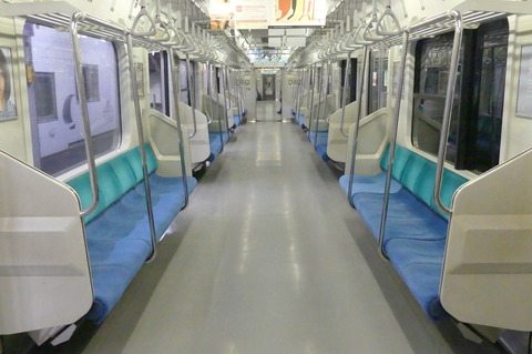 E501系の車内