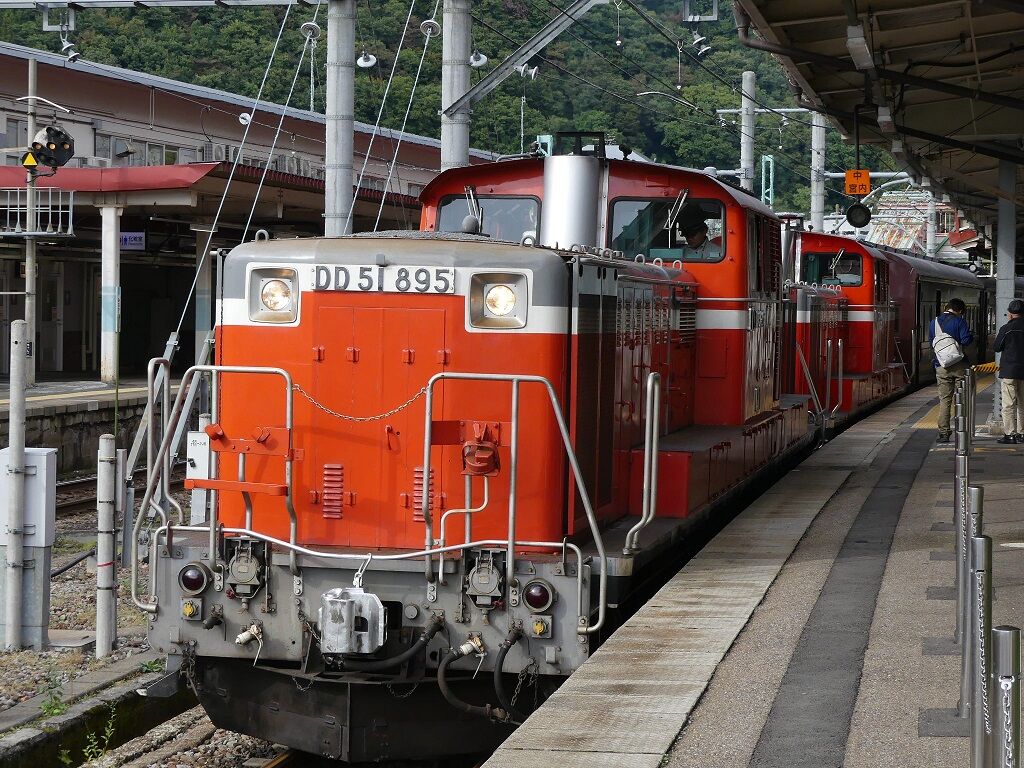 DD51重連・快速［DLレトロみなかみ］【復路編】乗車記（H29