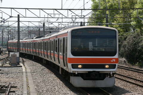 209系500番台8両編成武蔵野線 209系500番台8両編成武蔵野線