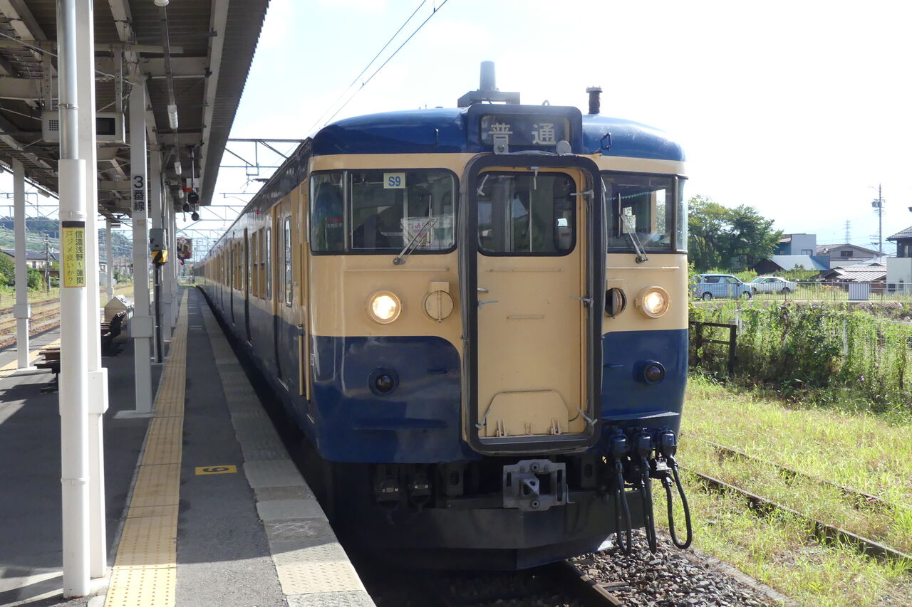 しなの鉄道 115系6両編成(1320M/1321M)乗車記 しなの鉄道 115系6両編成(1320M/1321M)乗車記