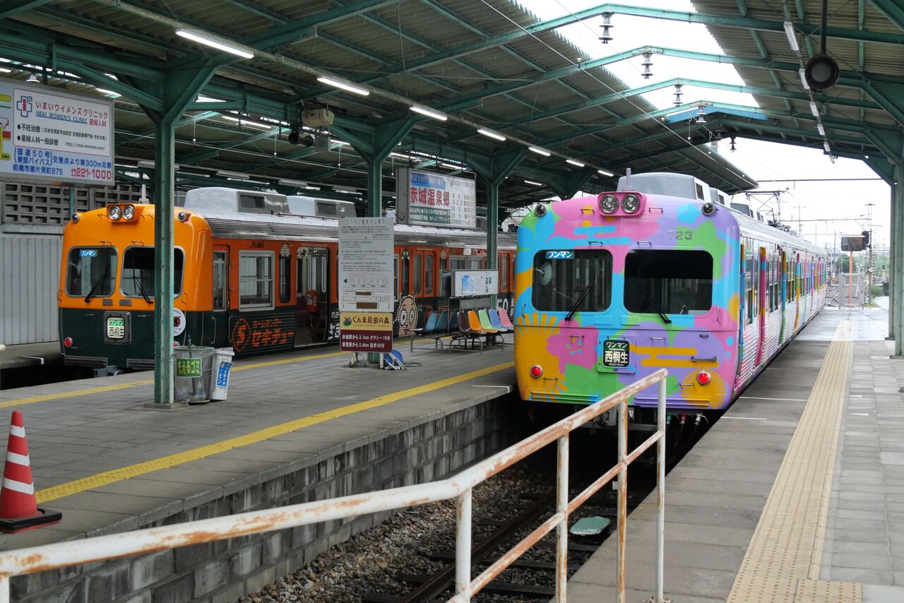 上毛電鉄「前橋ウィッチーズ」ラッピング電車乗車記（2025.8.10