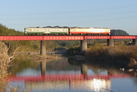 5A キハ40系2連(上総山田-光風台)2023.12.9