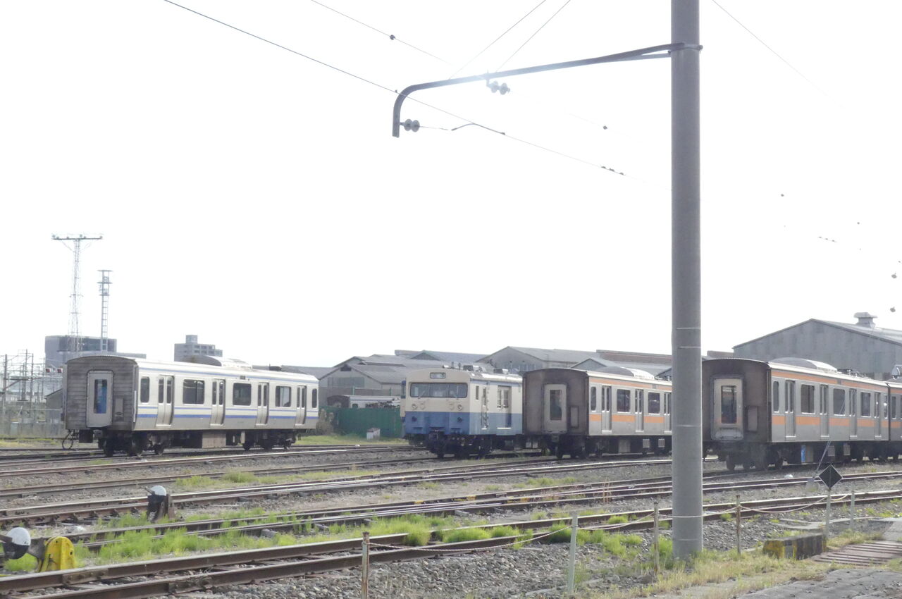 長野総合車両センター・本日（5／5）の廃車置場