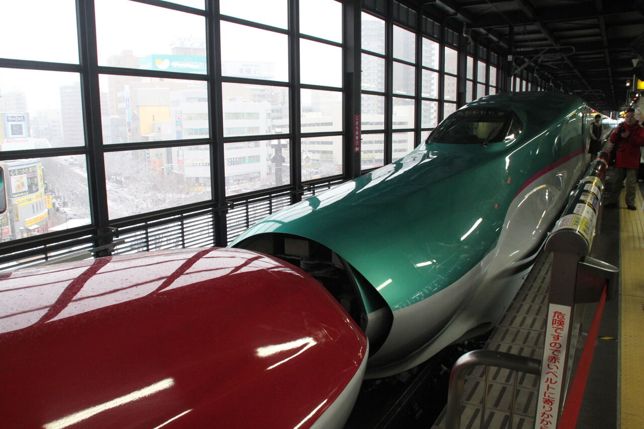 E5系［はやぶさ］・グランクラス乗車記（H26.1.28