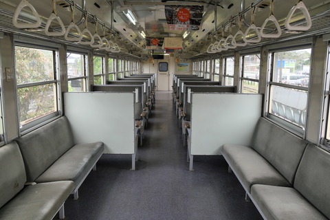 小湊鐡道　キハ40 4の車内