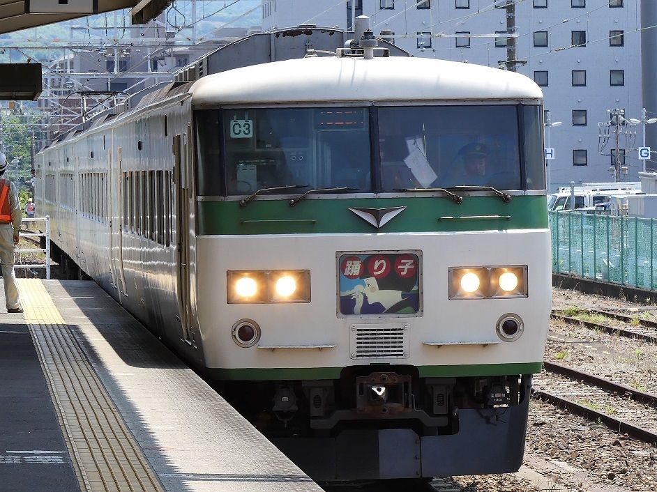 185系 特急踊り子号 方向幕シール付 伊豆箱根鉄道 E257系 記念4