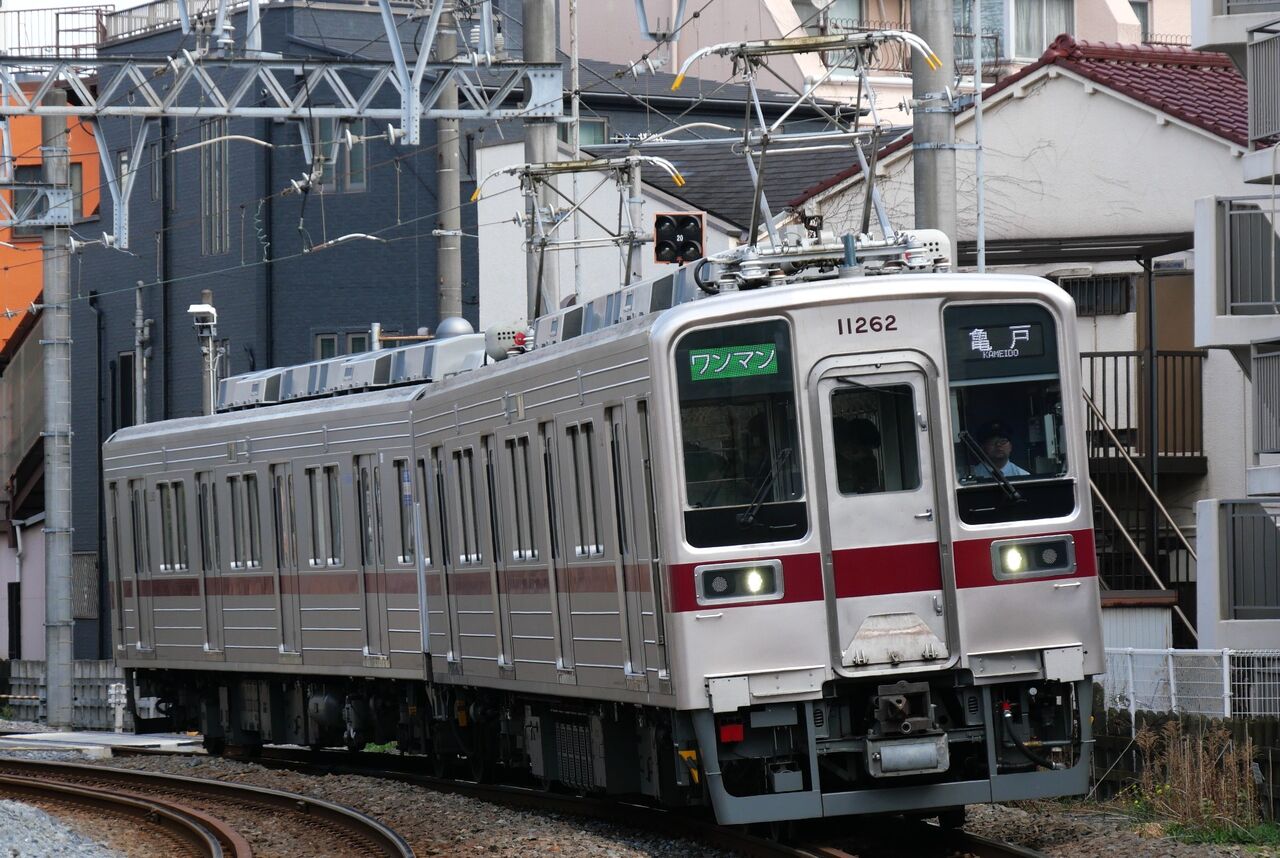 東武鉄道・亀戸線8000形＆10000形撮影記（2025.3.28