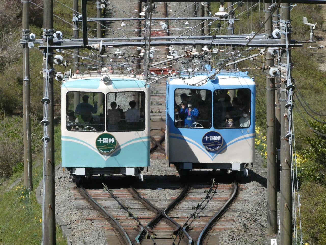 十国峠ケーブルカー乗車記 : TOMODACHIYA鉄道日記