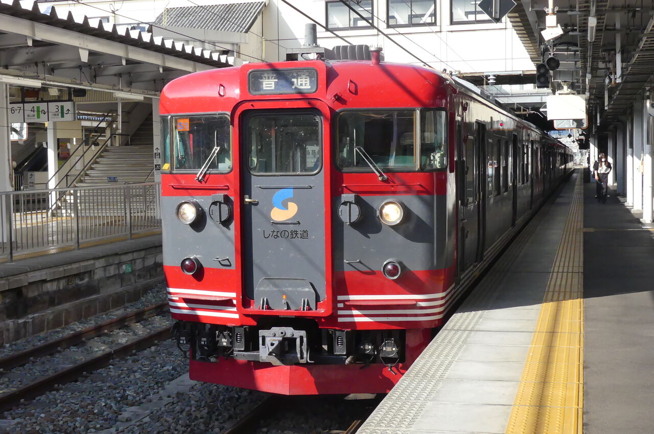 しなの鉄道・115系6連普通列車（1319M）乗車記（2025.8.14