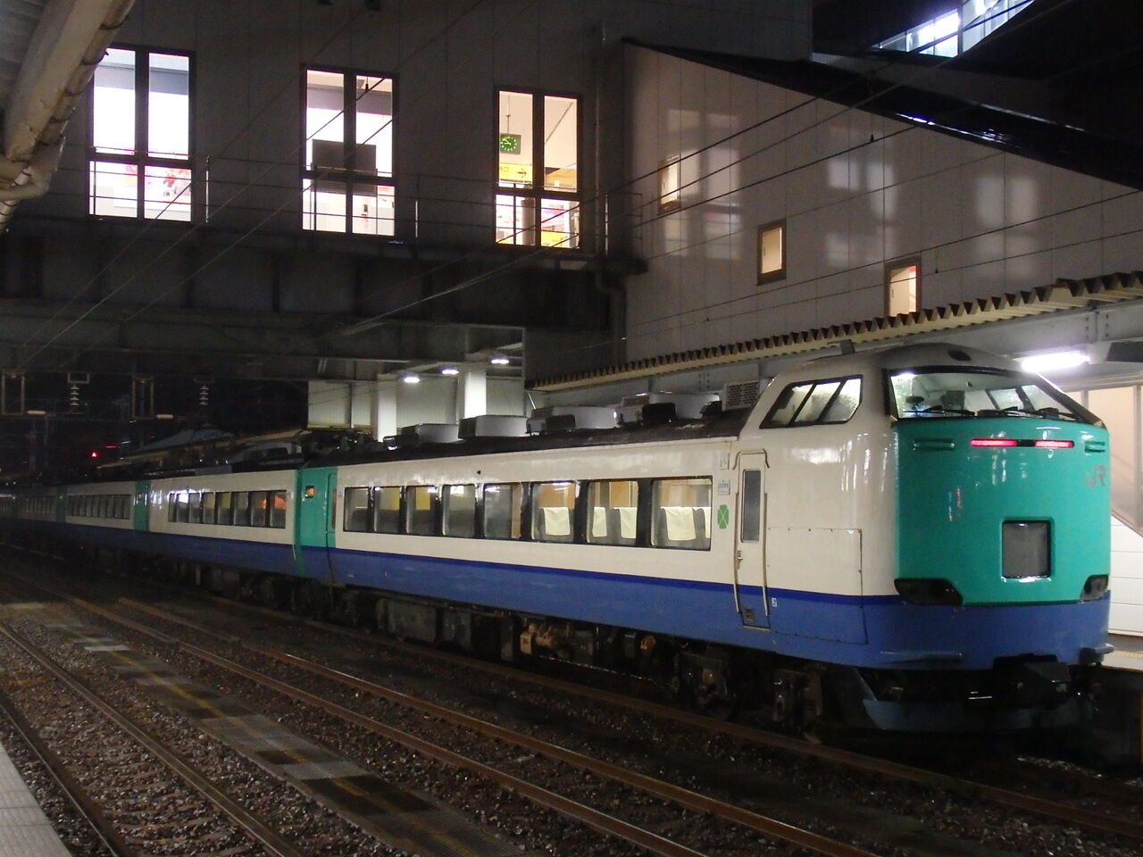 485系3000番台車【新潟車】使用快速列車乗車記（H28.12.1