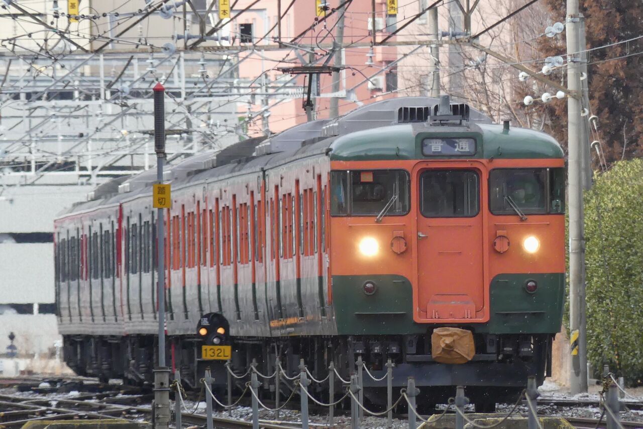 しなの鉄道115系撮影記（2025.3.7） : TOMODACHIYA鉄道日記