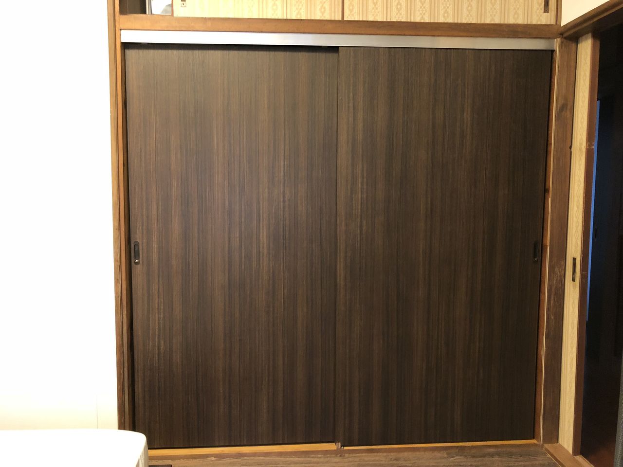 吊戸 引戸 を自分で作ってクローゼットに取りつける 宮崎ともともdiy 宮崎ともともダイアリー