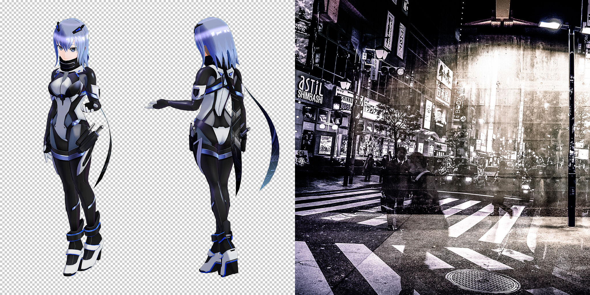 Photoshop キャラと背景をなじませる Cgのあれこれ Photoshop キャラと背景をなじませる Cgのあれこれ