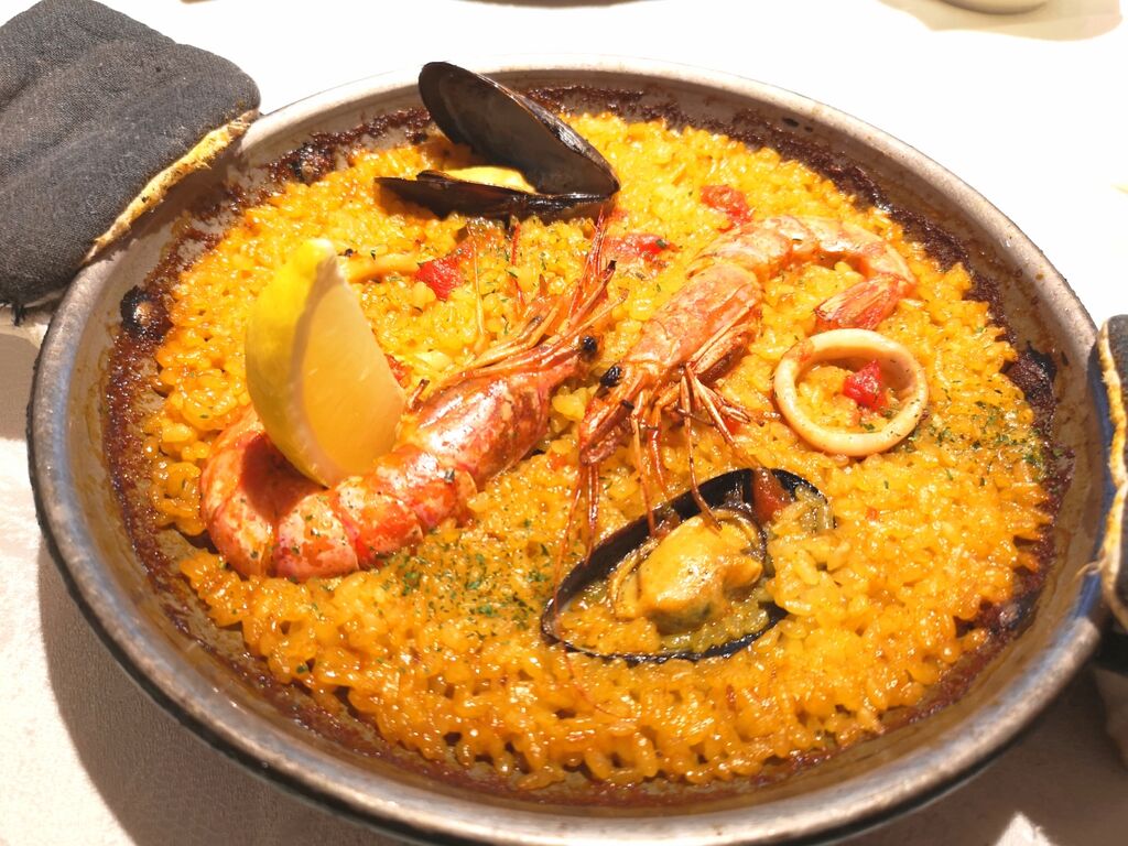 スペイン食堂フェスタマリオでパエリアランチ 食いしん坊tomo のハピ ラキ Blog