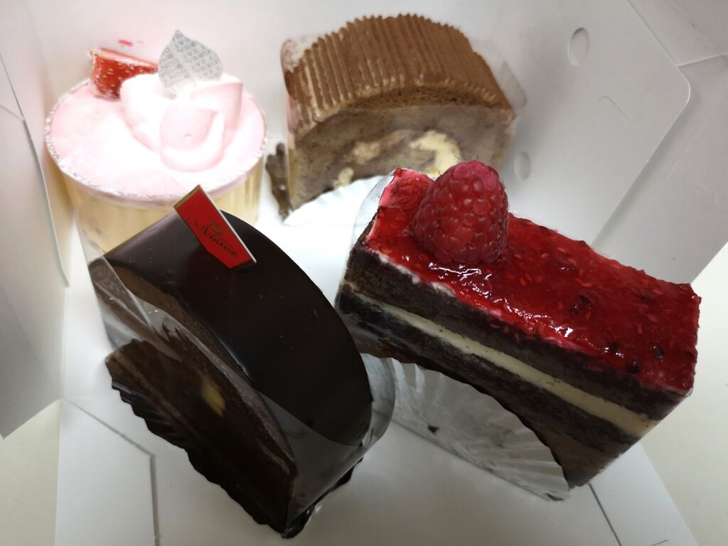 パティスリーアミューズのケーキ 食いしん坊tomo のハピ ラキ Blog