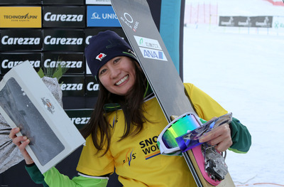FIS Snowboard World Cup - Carezza - PGS - Tomoka Taekuchi (JPN)