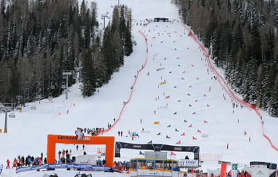 FIS Snowboard World Cup - Carezza - PGS - Course-2