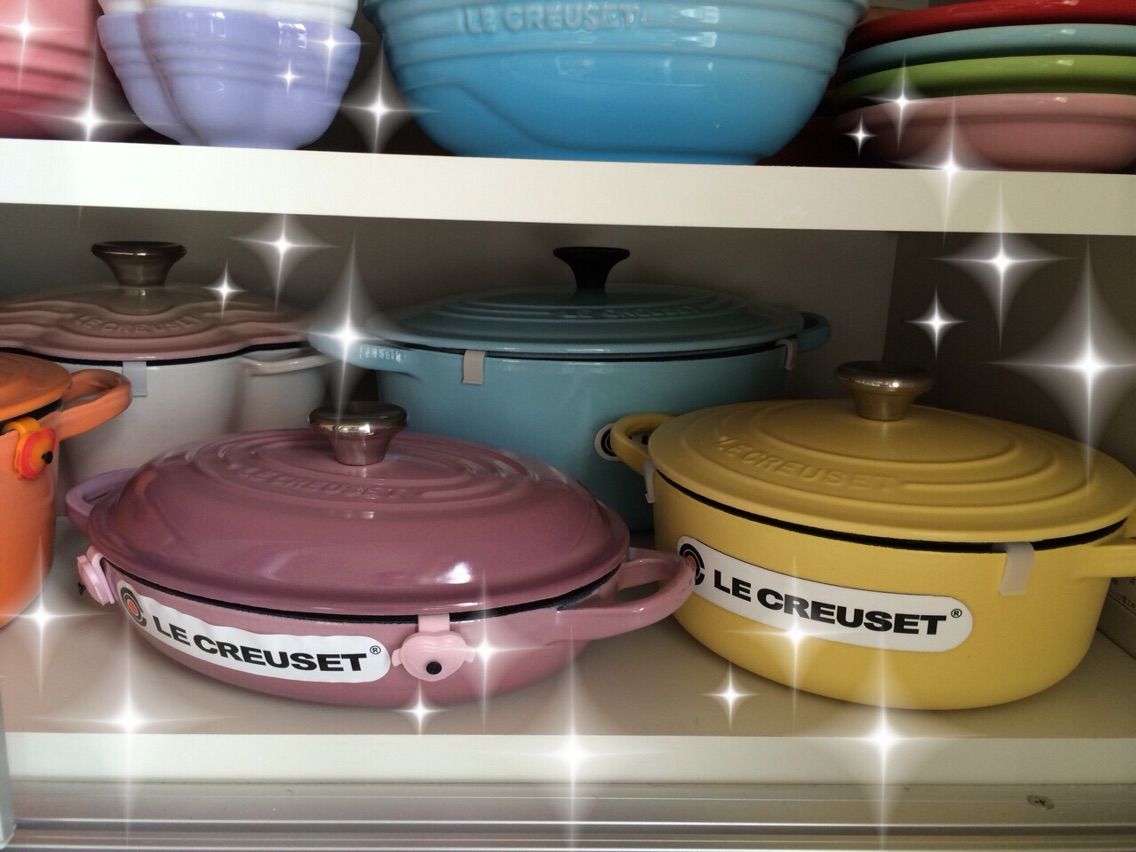 ルクルーゼの収納 ルクルーゼでお料理とお買い物日記