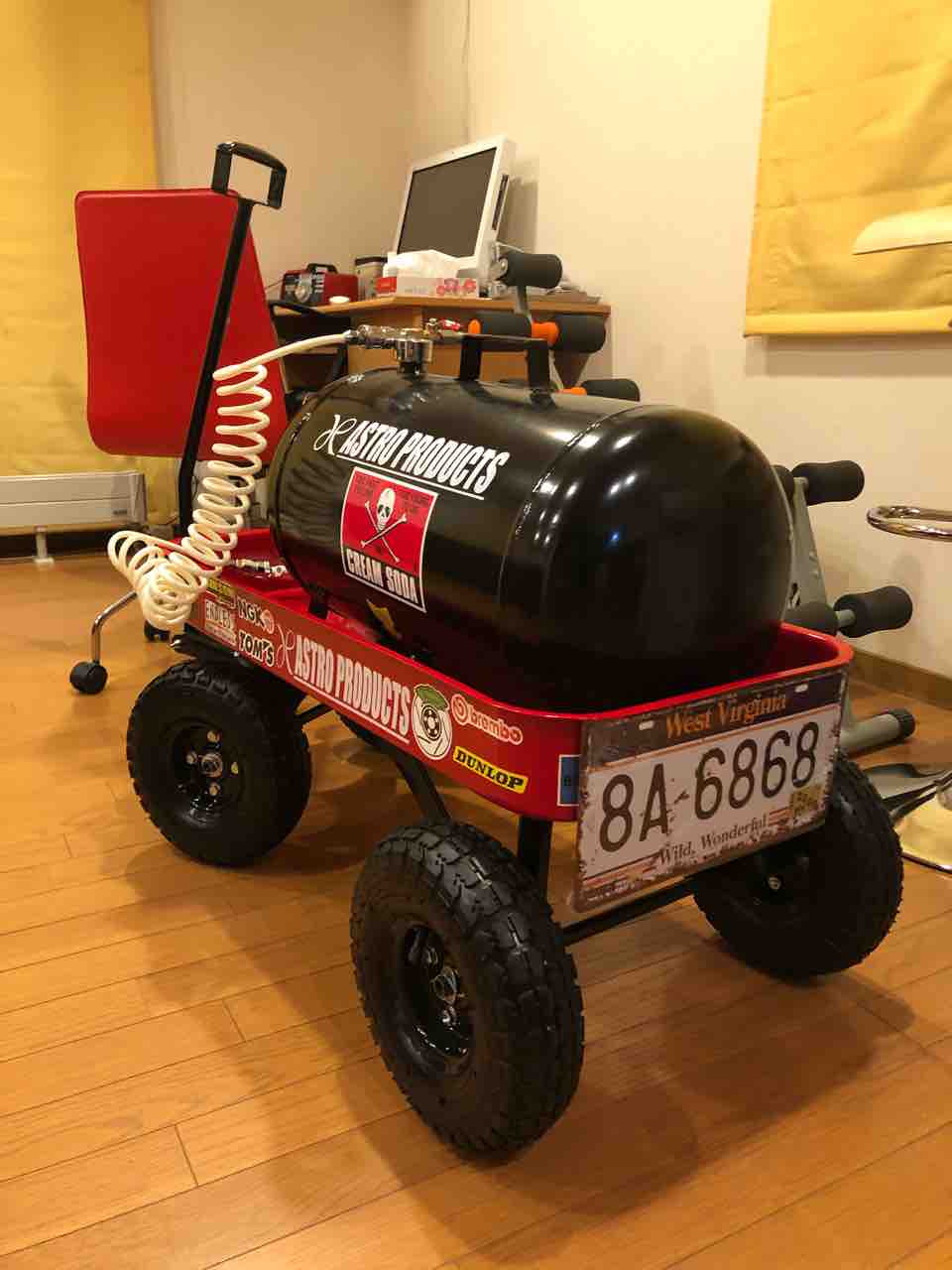 アストロカートを組み上げてみた 子守唄はheavy Metal