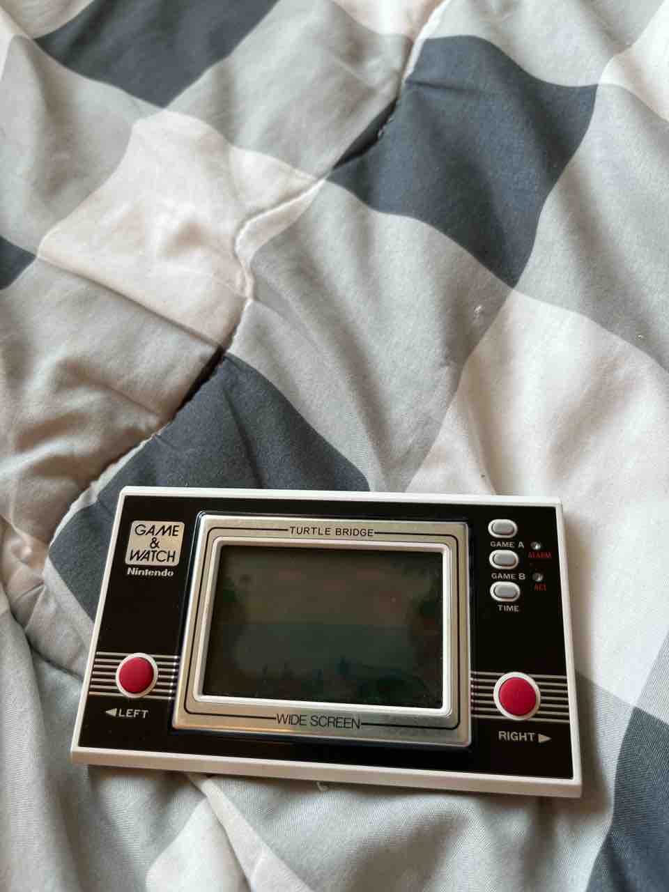 美品 任天堂ゲームウォッチTURTLE BRIDGE  タートルブリッジ レトロ 任天堂 ゲームウォッチ TURTLE BRIDGE タートルブリッジ 美品