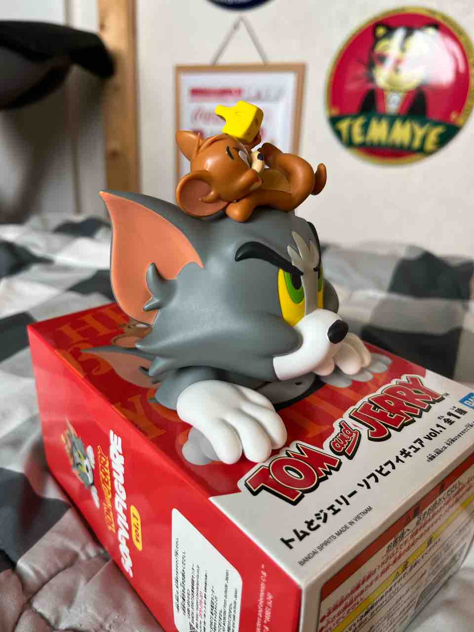 トムとジェリー　ソフビ　貯金箱　十六銀行 十六銀行トムとジェリーソフビ貯金箱 : 昭和レトロ食器雑貨通販