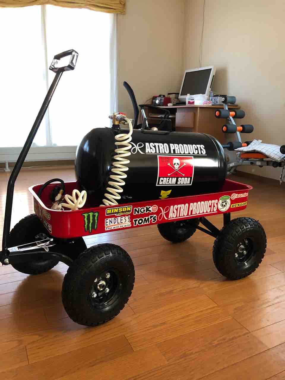 アストロカートを組み上げてみた 子守唄はheavy Metal