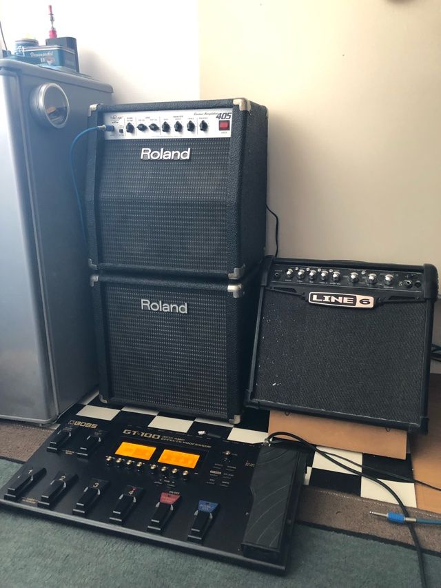 ギターアンプ Roland GC-405X購入♫ : 子守唄はHeavy Metal♫ 80年代は