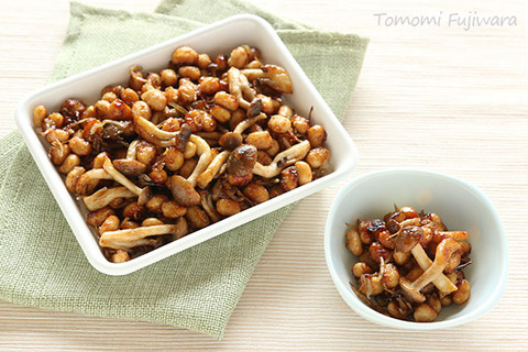 大豆としめじの甘辛炒め横_R