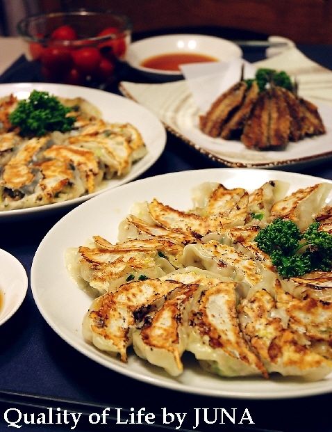 海苔入り＆大葉入り餃子