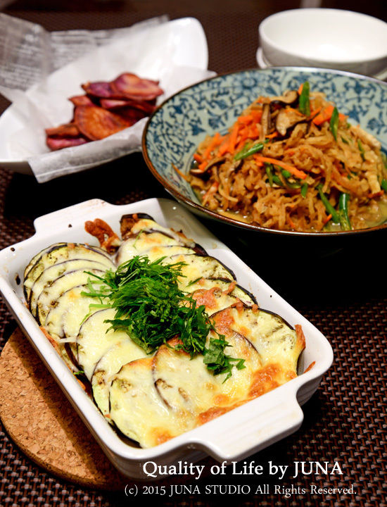 折戸なすのチーズ焼きなど