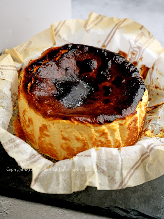 JUNA夫さんの誕生日ケーキに「熟成バスクチーズケーキ」をお取り寄せ【PR】/野球おじさんw