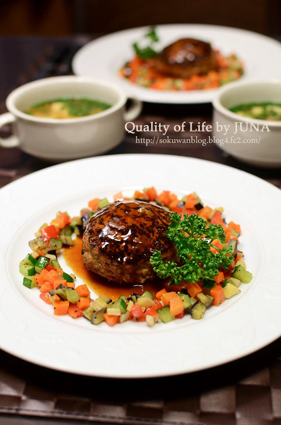 ハンバーグ と テレビ出演のお知らせ