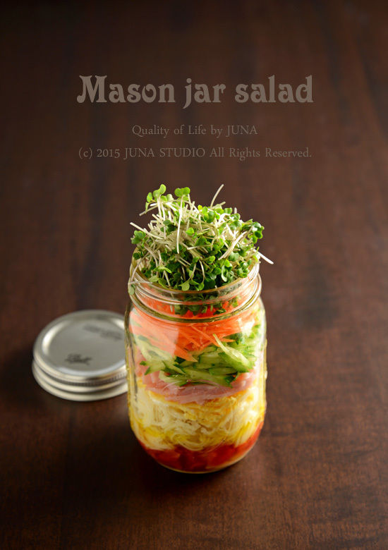 【ヤマサ連載】そうめん入りジャーサラダ