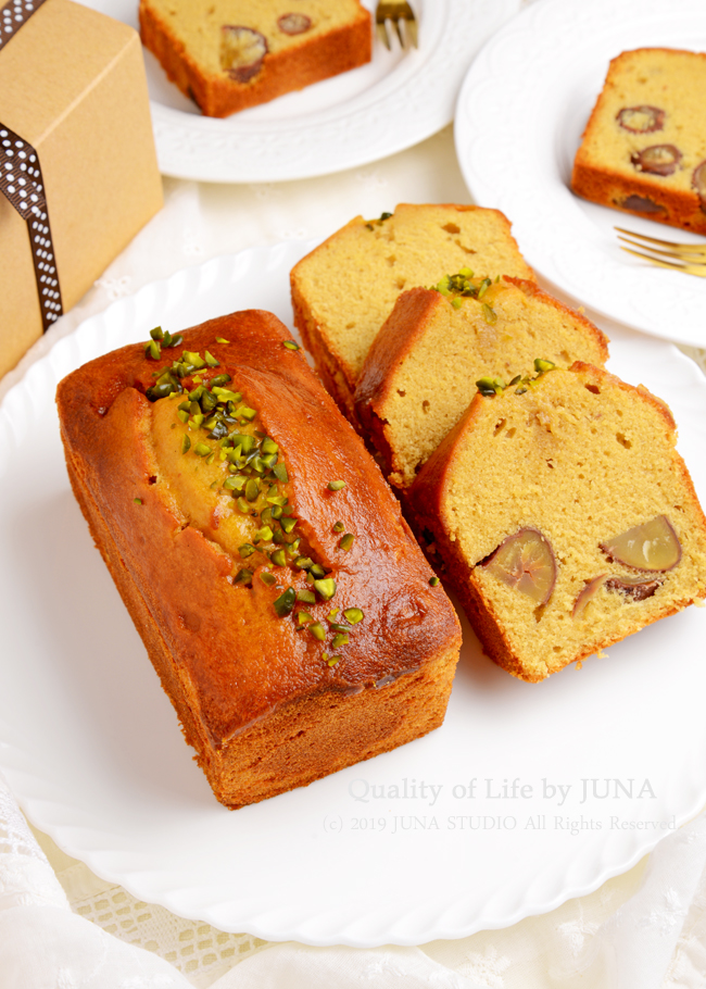 ふんわり＆しっとり栗パウンドケーキ（めっちゃおいしいよっ