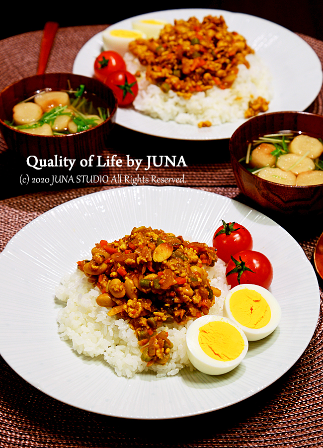 アーモンド入りヘルシー和風ドライカレー 鶏むねひき肉使用 先月一度もなかたこと Quality Of Life By Juna Powered By ライブドアブログ