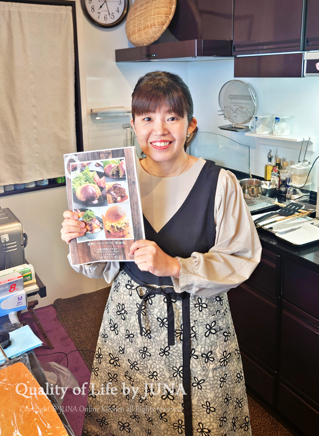 メンチカツのレッスン終わりました！レッスン後は娘が衣付けに挑戦