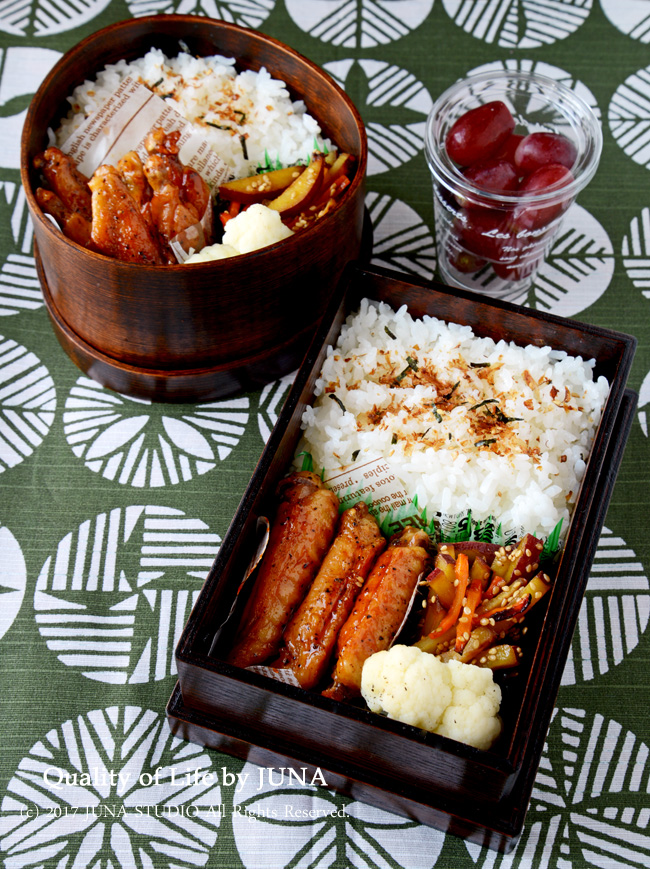 【今日のおべんと】手羽中のケチャップソテー弁当