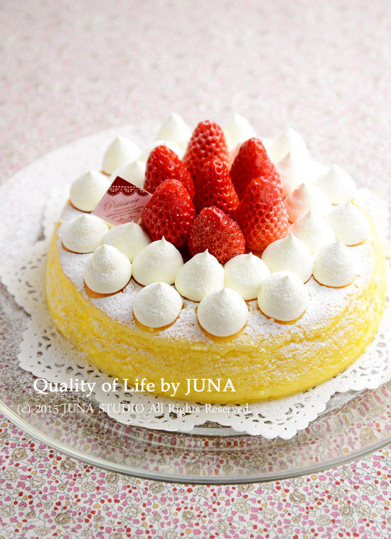 JUNA夫さんの誕生日ケーキ♪