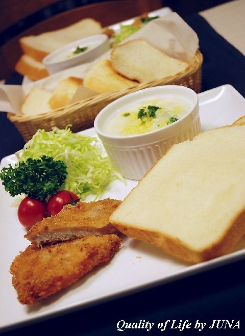 HBのパンでカツサンド