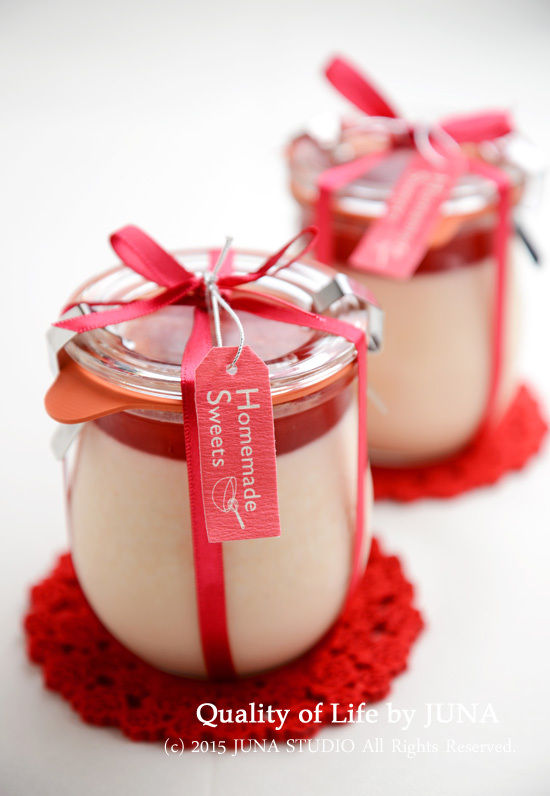 いちごのババロア