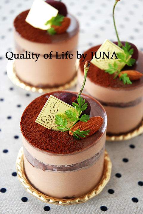 チョコムースケーキ