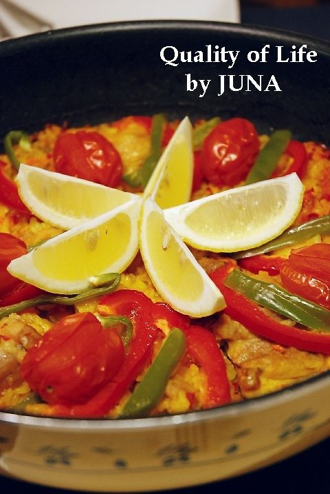 やっと作ったチキンパエリア