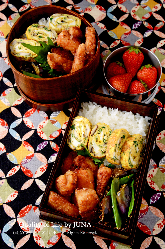 【今日のおべんと】ささみのから揚げ弁当