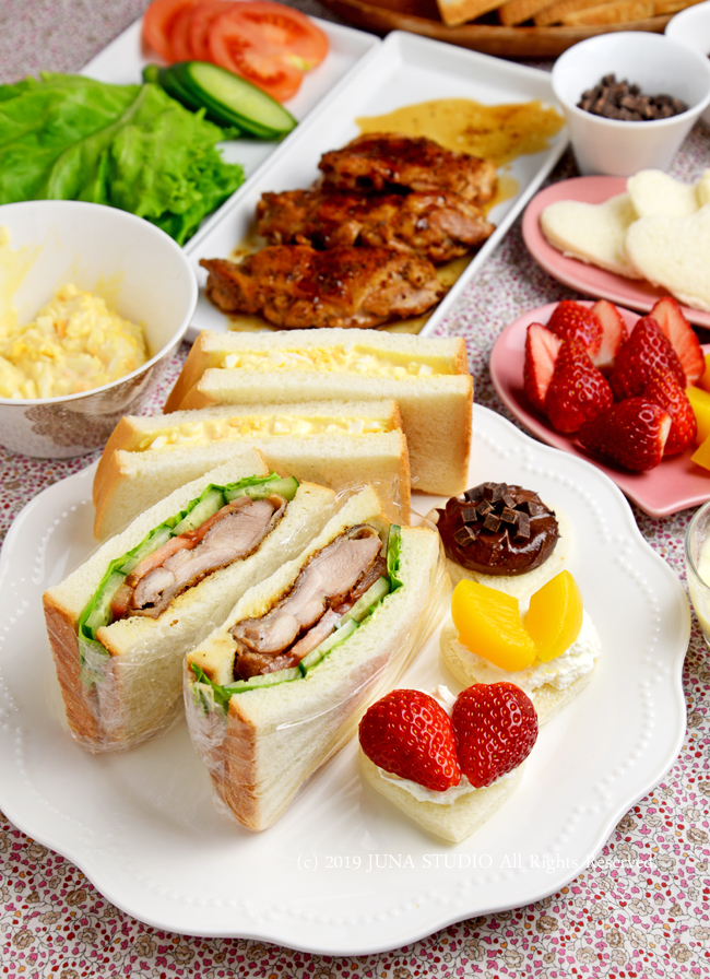 【ヤマサ連載】家族で楽しむバレンタインサンドイッチ