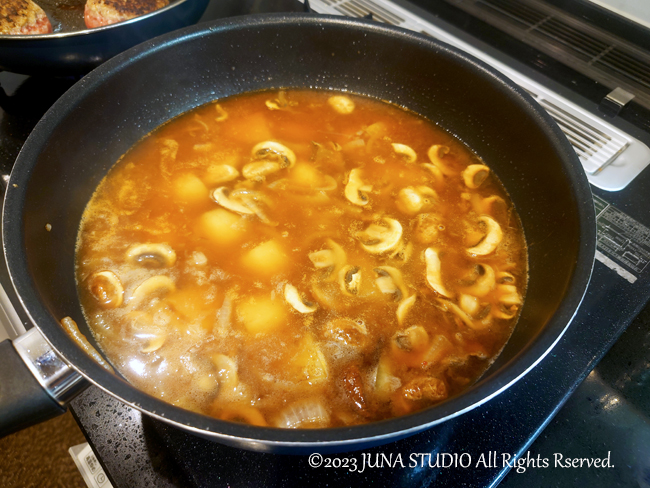 ハンバーグカレーc0923