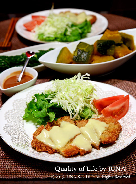 チーズのせ揚げ焼きカツ