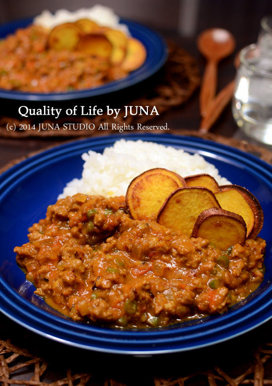 むすめと二人晩ご飯