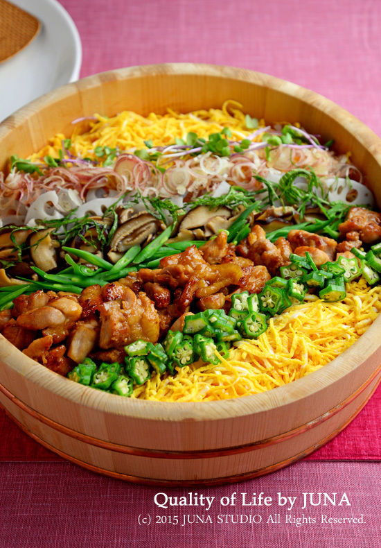 【ヤマサ連載】照り焼きチキンの七夕ちらし